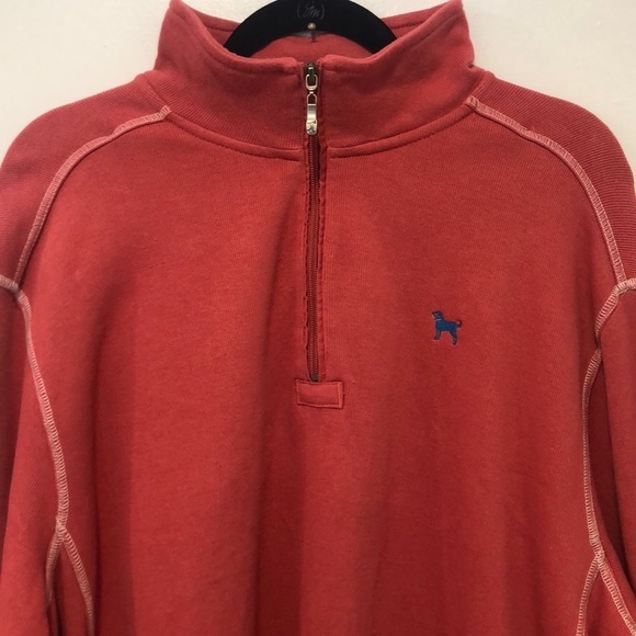 The Black Dog Sweaters The Black Dog Zip Front Sweatshirt Large